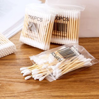 20 PACKS BAMBOO COTTON BUDS (100 PCS PER PACK)