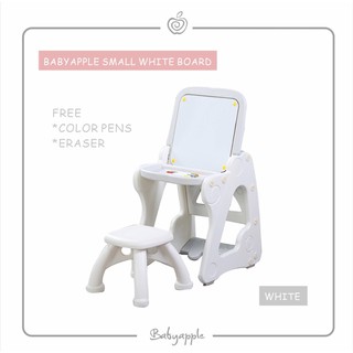 BABYAPPL SMALL WHITE BOARD MAGNETIC BOARD LEARNING TABLE STUDY TABLE WITH CHAIR STUDY TABLE (1)