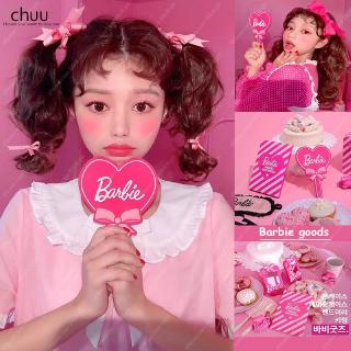【Popular in summer】 Korean Pink Barbie mirror Bow tie heart-shaped Hand held Mirror Silicone edge Acrylic Make up Mirror