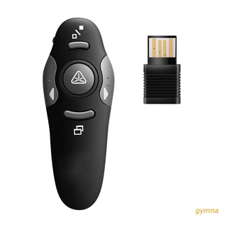 gym 2.4G RF Pointer Pen USB Wireless Power Point Presenter Laser Pen Remote Control