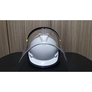 Full Face Mask Mouth Guard Shield Saliva Cove Self Protection Hard Hat Helmet for Virus Barrier (2)