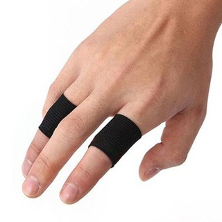 KT★10Pcs Stretchy Finger Protector Sleeve Support Arthritis Sport Aid Guard Band (3)