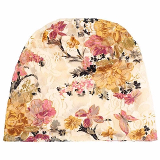 2020 Summer Floral Lace Beanie Hat Chemo Cap Stretch Slouchy Turban Headwear Pretty (9)