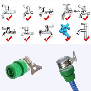 Big_Outdoor Garden Lawn Water Tap Hose Pipe Connector Fitting Quick Adapter Nozzle