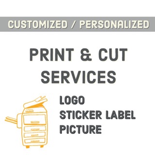 Customized Sticker (Print and Cut Services)