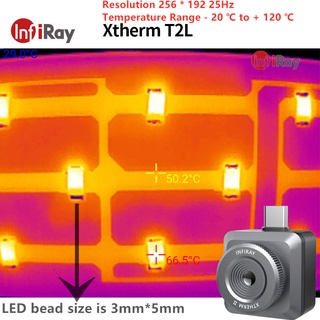 InfiRay T2L Thermal Imager IR Camera Imaging Thermometer PCB Fault Diagnosis Detect Repair For Mobil (1)