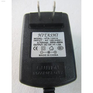 portable power supplypower cord▪●Hitashi Adaptor Switching Power Supply 12V 1.5A (2pins)
