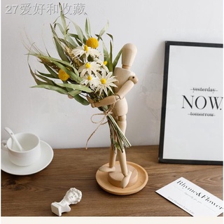 【Ready Stock】¤▧№Puppet Ornament High Joint Human Model Ornaments Hand Wooden Puppet Table Decor