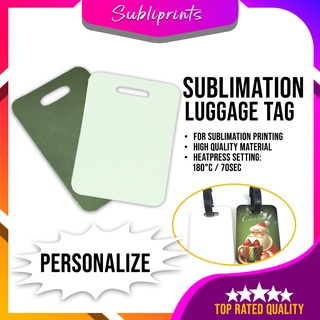 Sublimation Luggage Tag for Printing