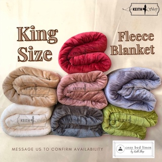 Keith Shop King Size Fleece Blanket