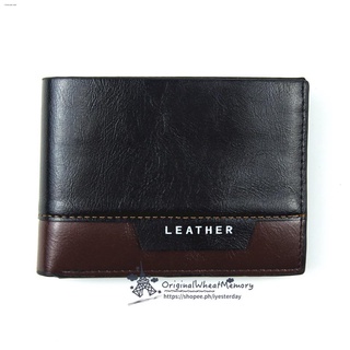 men bagmen wallet◊✜Mens Wallet Smooth leather Fashion Packet Wallet (6)