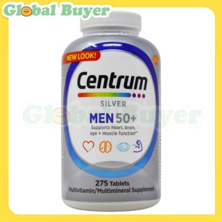 Centrum Silver 275 Tablets for Men 50+ Multivitamin Multimineral