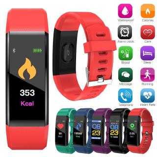 Health Bracelet Heart Rate/Blood Pressure/Pedometer Smart Band Fitness Tracker Wristband S