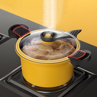 Kitchen micro-pressure cooker large capacity non-stick pressure cooker (1)