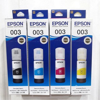Epson Ink 003 for printers L110/L1300/L3101/L3110/L3150/L5190