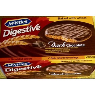 Mcvitie's Digestive dark chocolate biscuit 200g