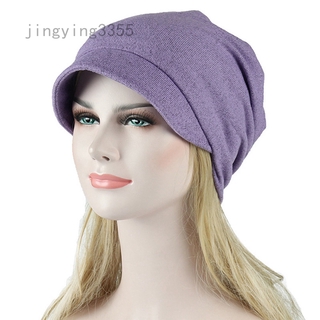 Jingying3355 Women Winter Knit Baggy Beanie Hat Ski Slouchy Knitted Cap Chic Stretch Visor