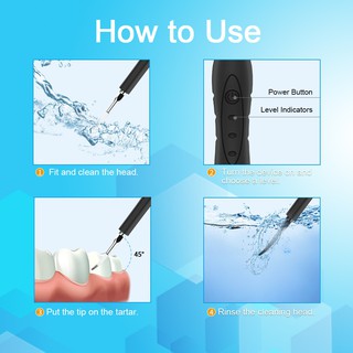 Portable Electric Sonic Ultrasonic Dental Scaler Tooth Stains Tartar Teeth Calculus Remover Tooth Whitening Electric Toothbrush (ifan) (6)