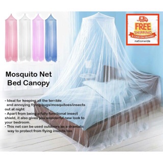 Wella mosquito net mesh canopy princess round dome bedding net