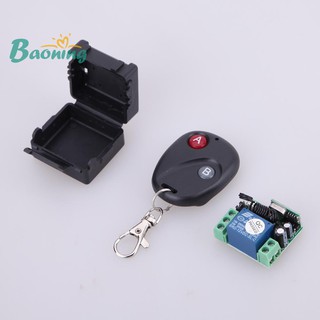 ≦❥≦12V Wireless Remote Control Switch DC10A 433MHz Transmitter with Receiver