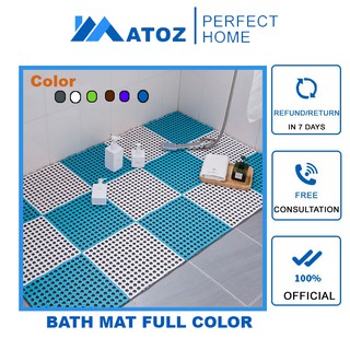 NON-SLIP mat Bath Mat 30x30cm For Toilet, Bathroom, Kitchen, Balcony