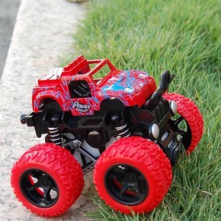 Monster Truck Inertia SUV Friction Power Vehicles Toy Cars (6)