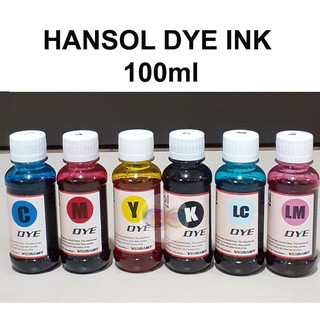 Hansol Dye Ink CMYK/ LC/ LM