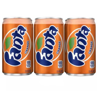 Fanta Orange Soda 7.5oz