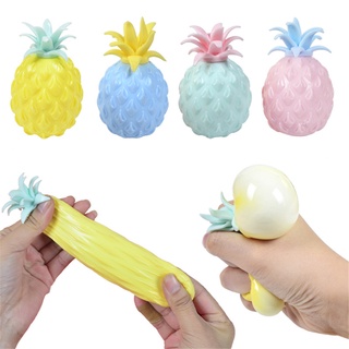 Fruit Toys Squeeze Wind Squeeze Ball Pineapple Shape / Children's Toy / Adults / Stress Relief