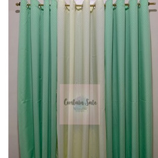 Curtain Mint green 3in1 & Per Piece