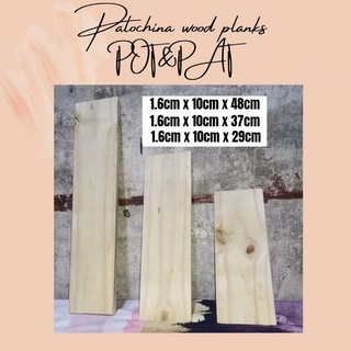 3pcs palochina wood planks good for your DIY shelves.