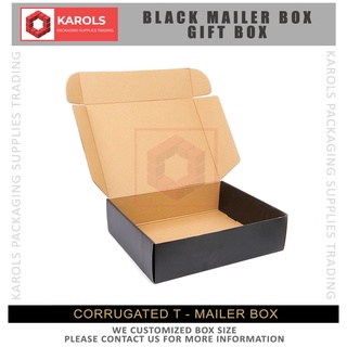 (Karol's) Carton box Corrugated Box Packaging Kraft Brown Kraft Mailer Box Gift Box Die cut Box (9)