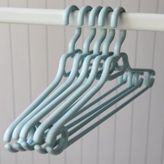 Plastic Clothes Hanger Thickened Clothes Hanger Adult Non-Slip Hook-Type Hanger Household Clothes Ra