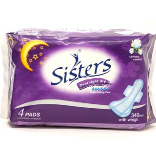 Sisters Over Night Dry with Wings Cottony Comfort 4pads (1)