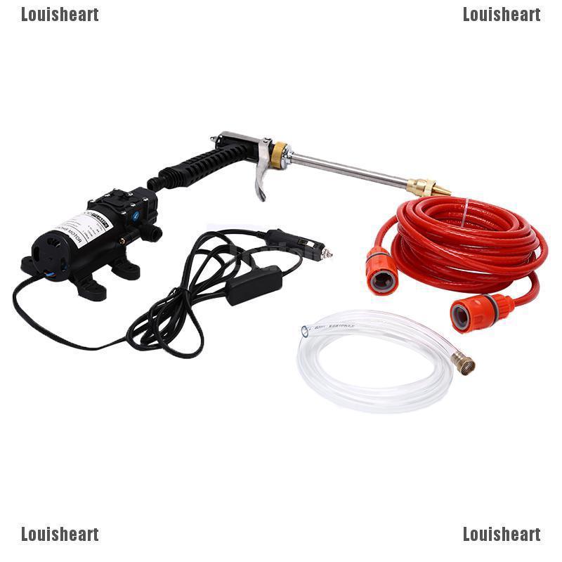 LHPH ❈✲ 12V 100W 160PSI High Pressure Car Washer Cleaner Water Wash Pump Sprayer Tool