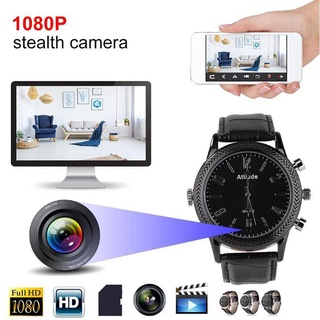 Mini Camera Watch 32GB 1080P Full HD Video Recorder DVR Hidden Night Vision