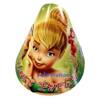 10pcs TINKER BELL FAIRY TINKERBELL PARTY HATS GIVEAWAYS FAVORS SUPPLY hat NEEDS SOUVENIR DECOR
