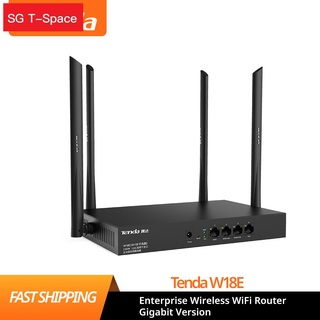❈Tenda W18E Enterprise Wireless WiFi Router Gigabit Version 2.4G 5GHz Dual-Band 1167Mbps Wi-Fi Repea