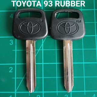 Toyota 93 Rubber Blank Key
