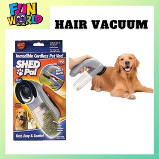 FUNWORLD Electric Pet Hair Remover Suction Device For Dog Cat Grooming Vacuum SHED Pal