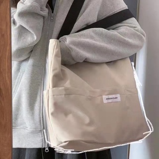 Korean Style Bags Female Ins Versatile Student Class Commuter Bag Oxford Cloth Bag Large Capacity Shoulder Bag