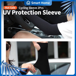 Sun UV Protection Sleeve Sports Sleeve Men & Women Hand Cover Cooling warmer Cycling Sleeve 2Pcs (1)