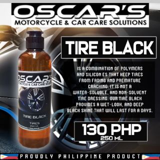 Oscars tire black for tire