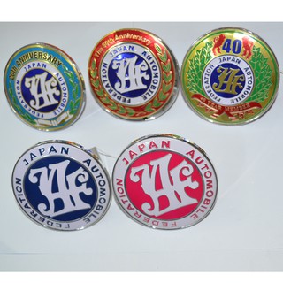Japan Emblem JAF Badge
