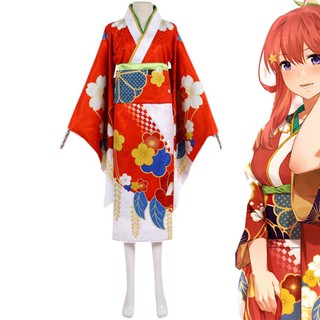 [High-end boutique]Nakano Itsuki Cosplay Kimono The Quintessential Quintuplets Costumes May Japanese