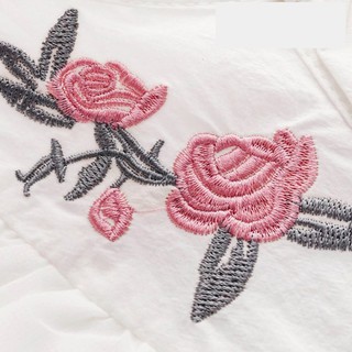 Baby Girls Shirt Bow Shorts Kids Dress Floral Bow 2pcs Set (9)