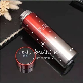 ✹▫✘New Stainless Steel Thermos Vacuum Cup Tumbler Flask Shows Temperature Water bottle 500ml (4)