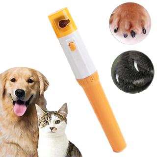 New dog electric nail clippers pet paw grooming set manicure