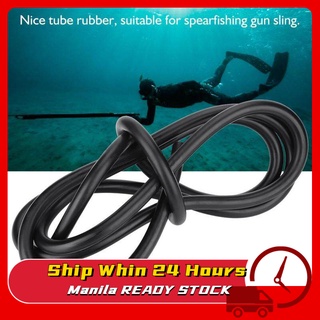 2.5 * 12MM Speargun Rubber Band Sling Spearfishing Diving Tube Latex Tubing