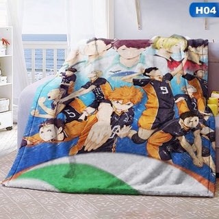 100*150cm Blanket Haikyuu!! Flannel Blanket Ultra Soft Comfort Bed Blanket Travel Camping Blanket (5)